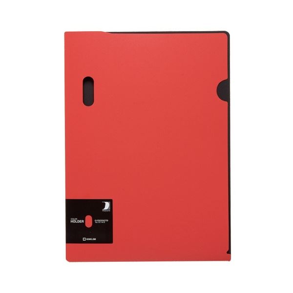 (まとめ) キングジム カラーホルダー (D-PRODUCTS) A4タテ 赤 770 1セット(5枚) 【×5セット】 送料無料の通販は 6,793円