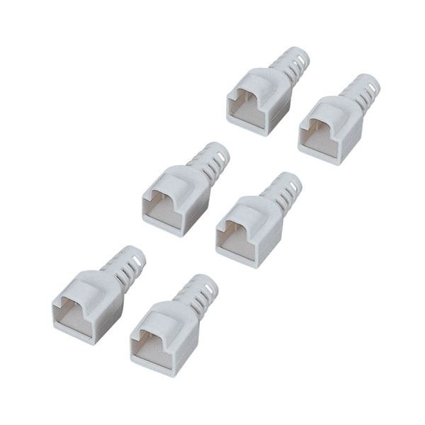(まとめ) 先付タイプコネクタ保護カバーエコ対応 ベージュ LD-EBBE6 1パック(6個)【×10セット】 送料無料の通販は