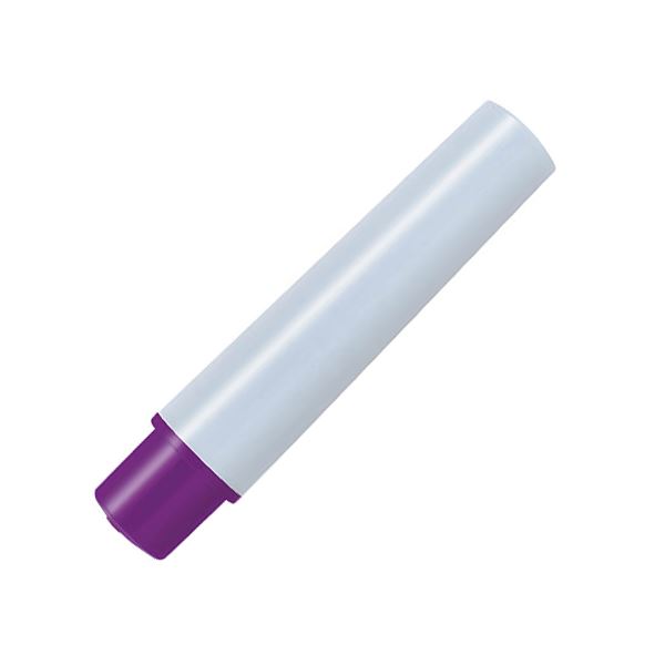 (まとめ) ゼブラ 油性マーカー マッキーケア極細 つめ替え用インクカートリッジ 紫 RYYTS5-PU 1パック(2本) 【×100セット】