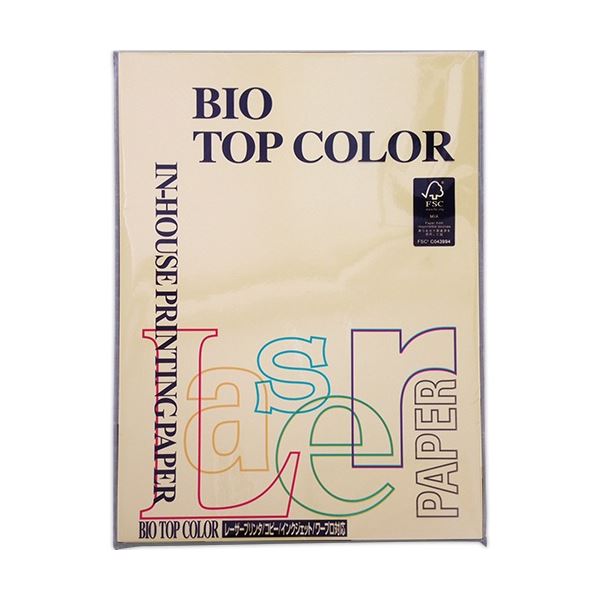 (まとめ) 伊東屋 バイオトップカラー A4 80g カナリーイエロー BT112 1冊(100枚) 【×3セット】 黄 送料無料の通販は
