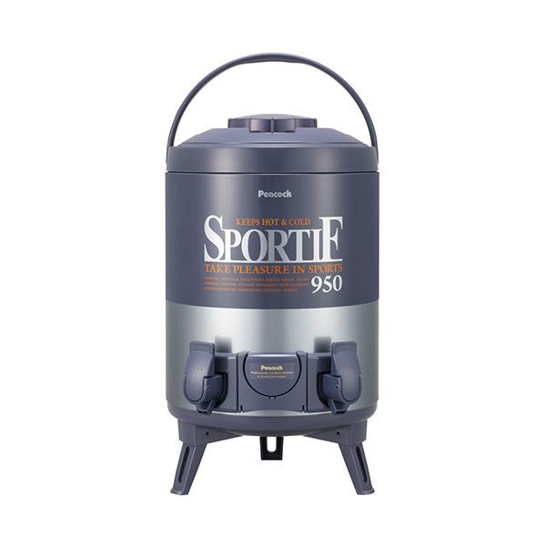 ピーコックダブルコックキーパー（広口タイプ）9.5L INW-100-AH 1台 便利なカップホルダー付き 実用的なWコック ピーコックダブルコックキーパー（広口タイプ）9.5L あなたの生活を豊かにする最高のコンパニオン 送料無料