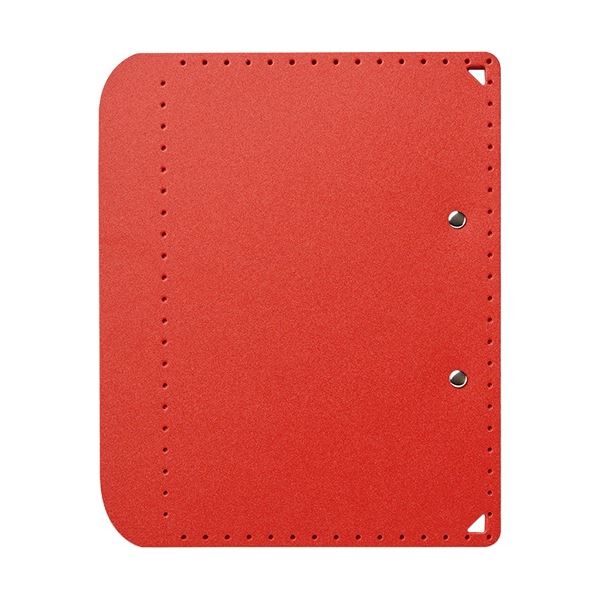 (まとめ) プラス A5サイズにおりたためるクリップボード+ A4 レッド FL-502CP-R 1冊 【×5セット】 赤 送料無料の通販は