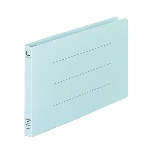 （まとめ）コクヨ 統一伝票用フラットファイル（ターンアラウンド用）T5×Y11 150枚収容 背幅18mm 青 フ-V42B 1セット（10冊）〔×5セット〕 たのめーるコクヨ 統一伝票用Kファイル(ターンアラウンド用) T5×Y11