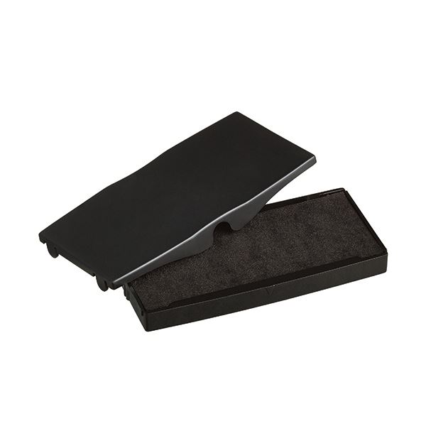 (まとめ) シャイニー スタンプ内蔵型角型印S-855専用パッド 黒 S-855-7B 1個 【×30セット】