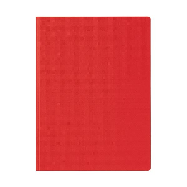 ライオン事務器 フラップ式ホルダー (ビジカル) A4タテ レッド FH-300B 1セット(20枚) 赤 送料無料の通販は