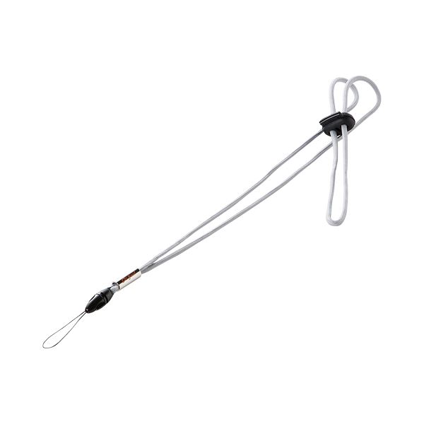 (まとめ) ネックストラップ 細ひも グレー DG-ST15GY 1本 【×30セット】 送料無料の通販は 29,552円