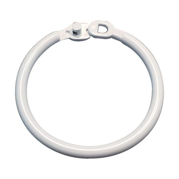 （まとめ） TRUSCO 樹脂製カードリング5.0mm×Φ50mm TKRJ-50 1パック（10個） 【×5セット】 便利なカードリングセット カードの整理や取り出しもスムーズに 使い勝手抜群で快適な日常を手に入れよう 送料無料の通販は