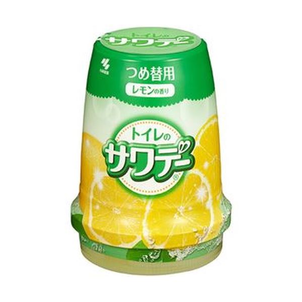 （まとめ）小林製薬 サワデー気分すっきりレモンの香り つめ替用 140g 1個【×50セット】 送料無料の通販は