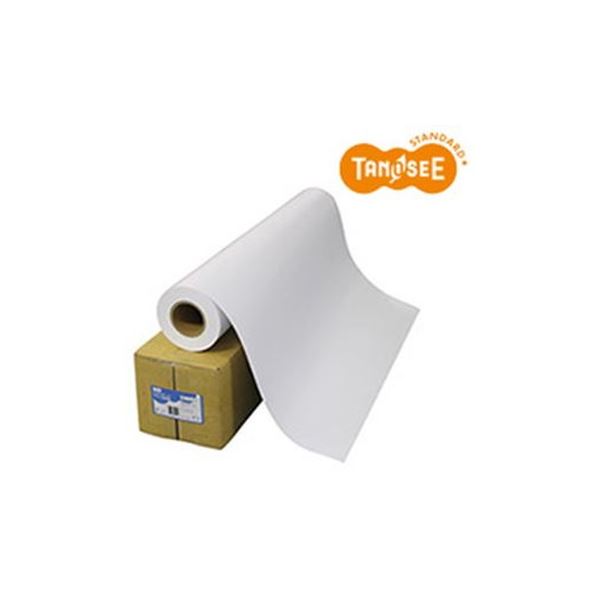 (まとめ）TANOSEE スタンダード・フォト光沢紙(紙ベース) 44インチロール 1118mm×30m 1本【×3セット】 送料無料の通販は
