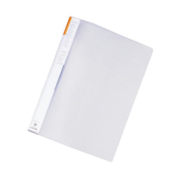 （まとめ）リヒトラブ ルーパーフラット A4タテ2穴 100枚収容 黄 F-52-5 1セット(25冊) 【×2セット】 送料無料の通販は 12,791円