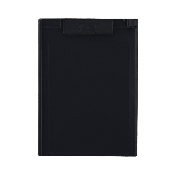 レイメイ藤井 zeitVektor クリップファイル (A4) 再生皮革製 ブラック