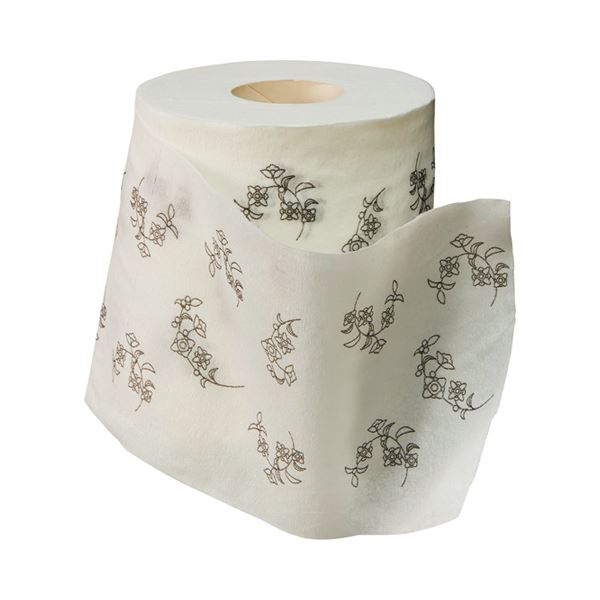 （まとめ）四国特紙 トイレットペーパー 白檀の香り ダブル 芯あり 30m 1パック（4ロール） 【×10セット】 送料無料の通販は