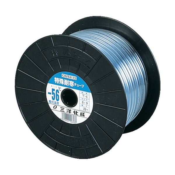 三洋化成 特殊耐寒チューブ 3×6 40m T-3 1巻 頑丈でしなやかな業務用パイプ、極寒にも耐える 永久保存版 3×6サイズ、40m巻き、T-3仕様 送料無料の通販は 8,592円