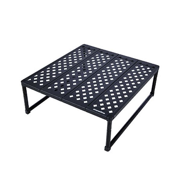 キューブグラウンドテーブル 机 /アウトドア用品 【重量：430g】 軽量 line スノーライン 〔キャンプ 登山 トレッキング〕