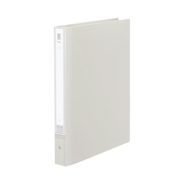 （まとめ）コクヨ クリヤーブック（NEOS） 替紙式 A4タテ 30穴 20ポケット付属 背幅33〜50mm オフホワイト ラ-NE730W1冊【×5セット】 白 送料無料の通販は