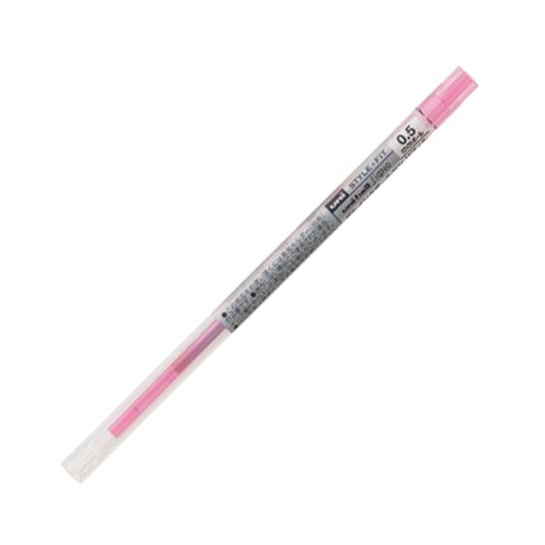 (まとめ) 三菱鉛筆 ゲルインクボールペンスタイルフィット 替芯 0.5mm ローズピンク UMR10905.66 1セット（10本） 【×10セット】 送料無料の通販は 10,844円