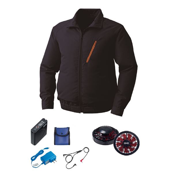 KU90540 空調服 R ポリエステル製 FAN2300B・RD9261・LISUPER1セット シルバー LL 快適な風を纏う、進化した空調服 ポリエステル製の最新モデル、FAN2300B・RD9261・LISUPER1セット シルバー LL 送料無料 KU90540 空調服 R ポリエステル製 FAN2300B・RD9261・LISUPER1セット