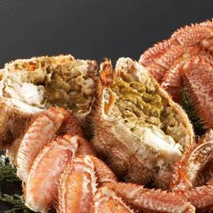 【北海道産】ボイル毛ガニ姿（約350g×2尾） 北海道の極上カニ味噌をたっぷりと堪能 濃厚なオホーツク産カニ味噌が贅沢に詰まった【北海道産】ボイル毛ガニ姿（約350g×2尾） 送料無料の通販は