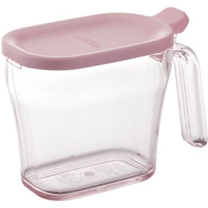 〔42個セット〕 調味料入れ 約幅75mm 約容量440ml スリム ピンク 簡単開閉 リス リベラリスタ クックポット キッチン 台所 送料無料の通販は 23,800円