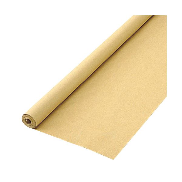 (まとめ) 友弘紙工業 両更クラフト巻 1200mm×30m巻 クラフト1200 1巻 【×10セット】