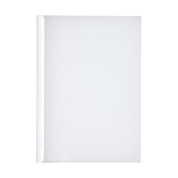 (まとめ) リヒトラブ リクエスト スライドバーファイル 厚とじタイプ A4タテ 50枚収容 白 G1730-0 1パック(10冊) 【×10セット】 送料無料の通販は