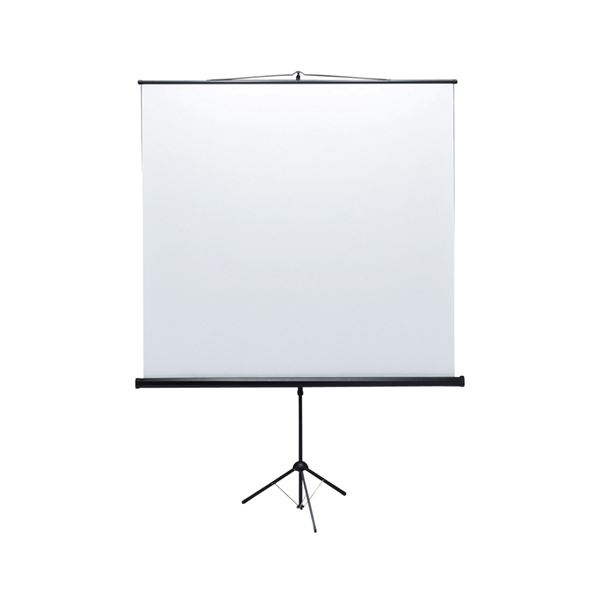プロジェクタースクリーン 三脚式 90型 PRS-S90 1台 プロジェクター PC パソコン 周辺機器 OA機器 事務機器 プロジェクターを手軽に設置 三脚スタンド付き90型プロジェクタースクリーン、使いやすさ抜群のサンワサプライ最新モデル 送料無料