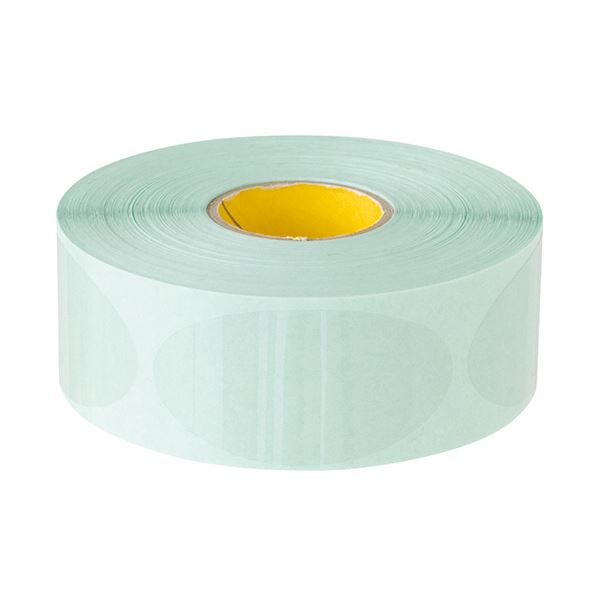 (まとめ) ヘッズ 透明ロールシール 50×26mm M-3RS 1パック（500枚） 【×10セット】 透明なロールシールで、店舗のラッピングを効率的に 50×26mmのヘッズが500枚入りの1パック×10セット 店舗用品の必需品 送料無料の通販は 14,301円