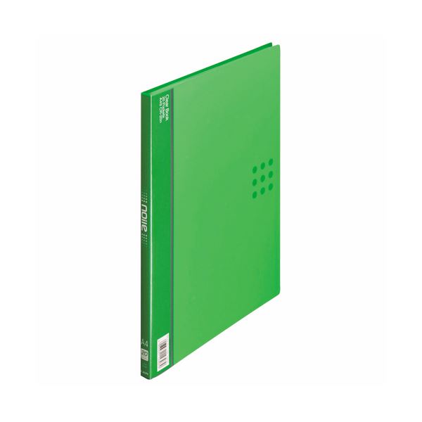 (まとめ）TANOSEEクリヤーファイル(台紙入) B4タテ 20ポケット 背幅15mm ブルー 1セット(10冊)〔×3セット〕 100ポケット 日用品雑貨・文房具・手芸 ポイント20倍(まとめ