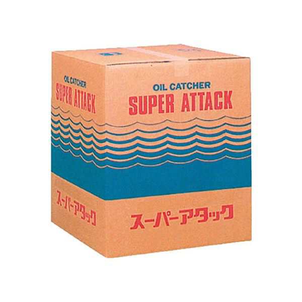 壽環境機材 スーパーアタックS SUPERATTACKS 1箱(130枚) 水上や陸上の油汚染対策に最適な不織布タイプ 環境を守る力強いアイテム、オイルキャッチャーS 1箱で130枚の使い捨てシートが揃っています 送料無料の通販は