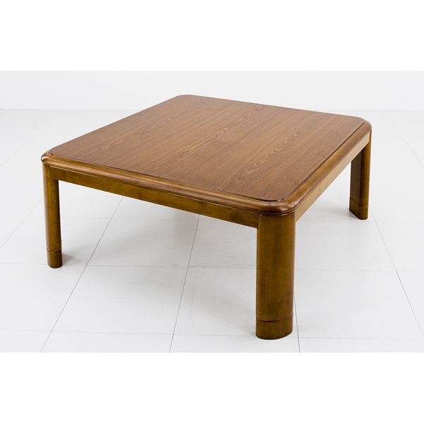 ダイニングコタツ　80×80　正方形　手元コントローラー　ブラウン ダイニングコタツ 80×80cm 正方形 手元コントローラー ブラウン （BR