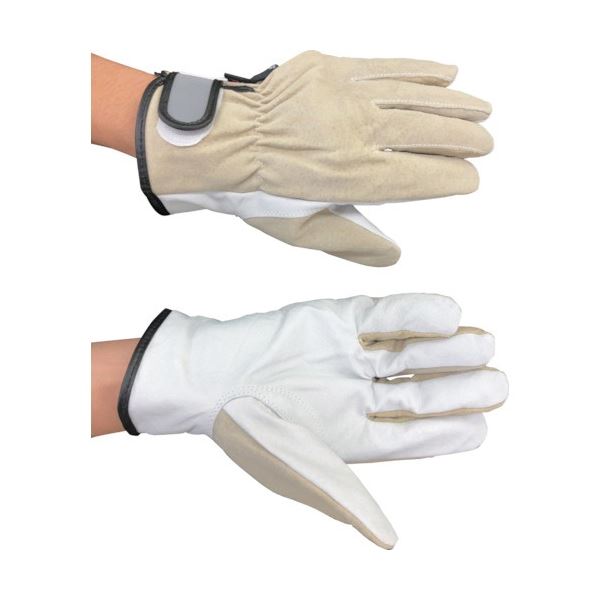 (まとめ) 三重化学工業 ミエローブ ニュークレスト L ホワイト/ベージュ NO.906-L 1双 【×5セット】 白 送料無料の通販は 8,859円