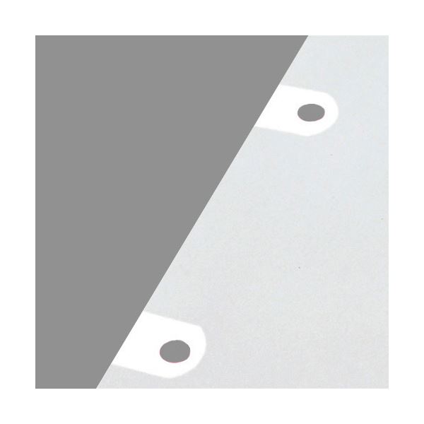 (まとめ) TANOSEEラミネートタブインデックス A4 2穴 5山 1パック(10組) 【×30セット】 送料無料の通販は