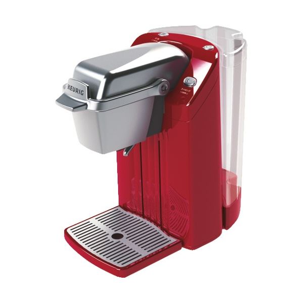 キューリグ カプセル式コーヒーマシン BS300-R モーニングレッド 1台 赤 至高の濃厚さと芳醇な香りが融合した、目覚めを彩る贅沢な朝の一杯 キューリグの進化したカプセル式コーヒーマシン、朝焼けレッドBS300-R 赤 送料無料