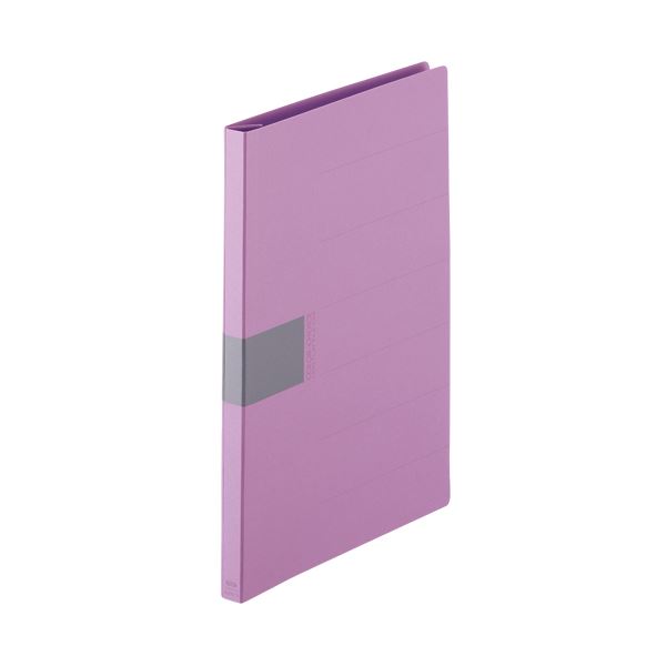 (まとめ) ライオン事務器フラットファイル(カラーチョイス) A4タテ 150枚収容 背幅18mm バイオレット No.5113 1冊 【×50セット】 送料無料の通販は