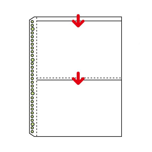（まとめ） コクヨ クリヤーポケット（クリアポケット） A4リフィル 2ポケット A4タテ 2・4・30穴 片面ポケット ラ-A32N 1パック（10枚） 〔×15セット〕