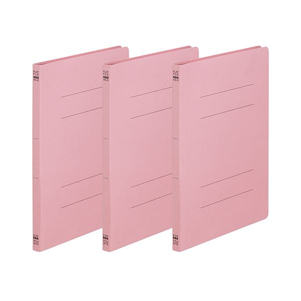 （まとめ）TANOSEE フラットファイル（ノンステープルタイプ）A4タテ 150枚収容 背幅18mm グレー 1パック（10冊）〔×20セット〕