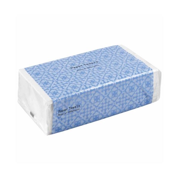 TANOSEE ペーパータオル(レギュラー) 200枚/パック 1セット(175パック) 地球にやさしい国産再生紙100%使用 環境に優しいペーパータオル(レギュラーサイズ)200枚入りパックが1セット(175パック)でお得 送料無料の通販は 24,578円