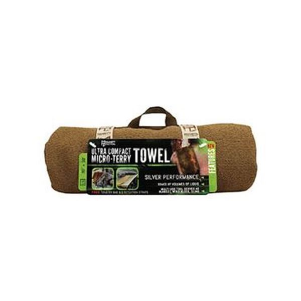（まとめ）McNETTウルトラコンパクトマイクロテリータオル コヨーテ 69025 1個【×3セット】 送料無料の通販は