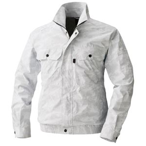 鳳皇 V8302 ブルゾン カモフラホワイト サイズ4L 白 カモフラージュホワイトの鳳皇V8302ブルゾン、4Lサイズであなたをスタイリッシュに彩る 白 送料無料