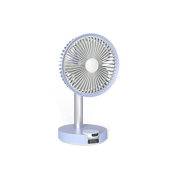 BLUEFEEL BARSET 4D FAN 多機能コードレス卓上扇風機＆サーキュレーター ライラックブルー BFN301-B 青 送料無料の通販は 8,276円