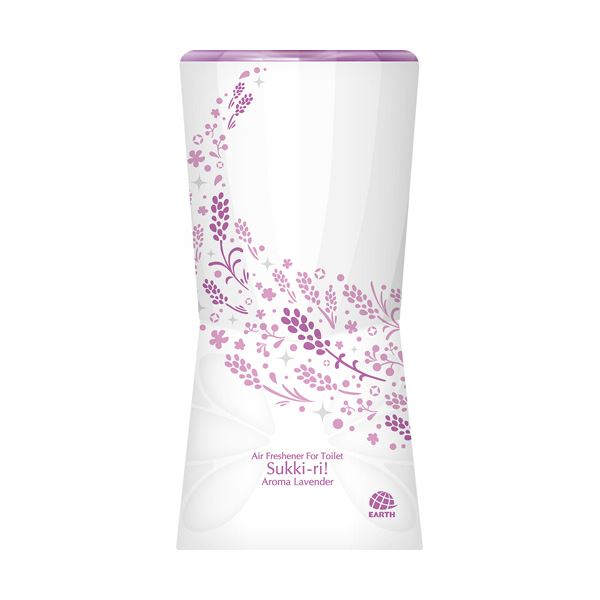 （まとめ）アース製薬 トイレのスッキーリアロマラベンダー 400ml 1セット（16個） 【×3セット】 一滴から一滴まで、驚異的な消臭力 トイレの奇跡、アロマラベンダーの秘密兵器400ml 16個のセットが3つ 最後まで心地よい香りが続く 送料無料の通販は