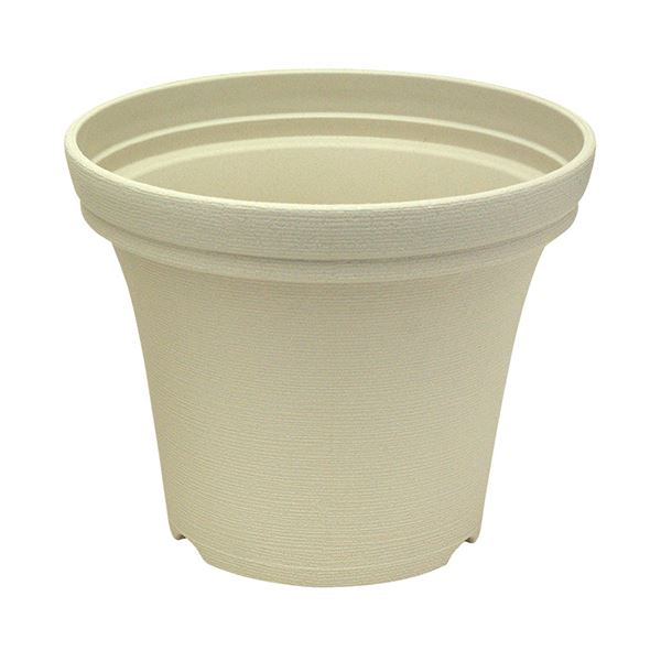 （まとめ）リッチェル ノヴェル ポット 30型N アイボリー 1個 【×10セット】 乳白色 送料無料の通販は 9,096円