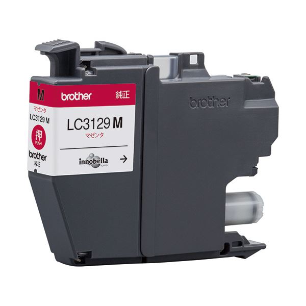 (まとめ) ブラザー インクカートリッジ マゼンタLC3129M 1個 【×5セット】 送料無料の通販は