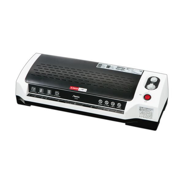 (まとめ）アスカ ラミネーター A3サイズ4本ローラー L404A3 1台【×3セット】 送料無料