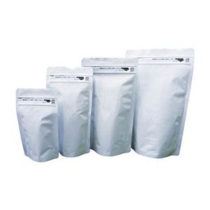 まとめ) セイニチ 「ラミジップ」 アルミタイプ 白 160×100+30mm AL