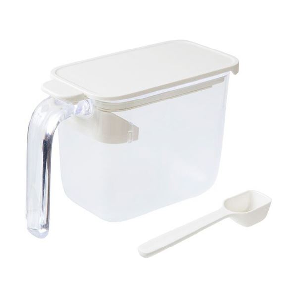 (まとめ) マーナ 調味料ポット ホワイト K736W 1個 【×5セット】 白 さらさらな使い心地がずっと続く ホワイト調味料ポット、まとめて5個セット 白 送料無料の通販は