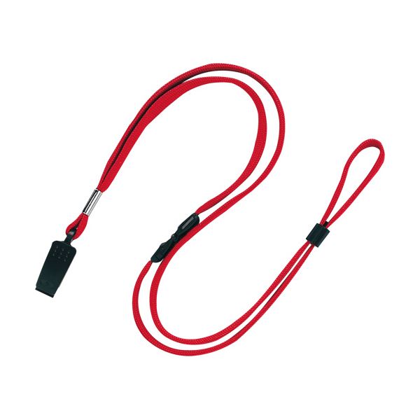 (まとめ) オープン工業 ループクリップ クリップ式赤 NB-29-RD 1パック（10本） 【×10セット】 送料無料の通販は