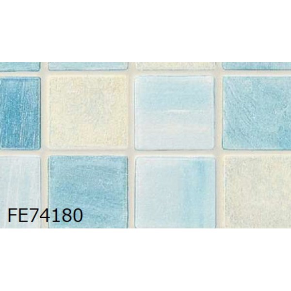 タイル調 のり無し 壁紙 FE74180 92cm巾 50m巻 日本製 国産 防カビ 清潔 ホルムアルデヒド対策品 糊無し ウォールペーパー 送料無料の通販は