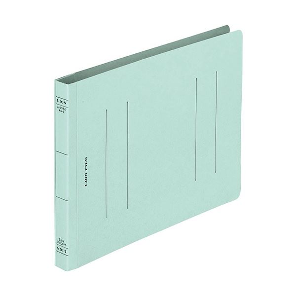 (まとめ) ライオン事務器 フラットファイル(環境)樹脂押え具 A5ヨコ 150枚収容 背幅18mm 水 A-538KA5E 1冊 【×30セット】 送料無料の通販は