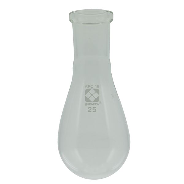SPC パソコン なす形フラスコ 25mL 【030120-1925】 25mLのスペースを持つ、革新的なナス型フラスコ【030120-1925】 あなたの実験をサポートし、驚くべき結果をもたらします 送料無料の通販は 6,075円